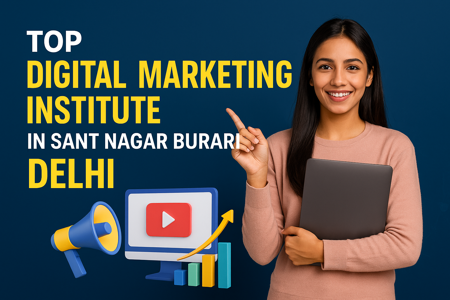 Top Digital Marketing Institute in Sant Nagar Burari Delhi